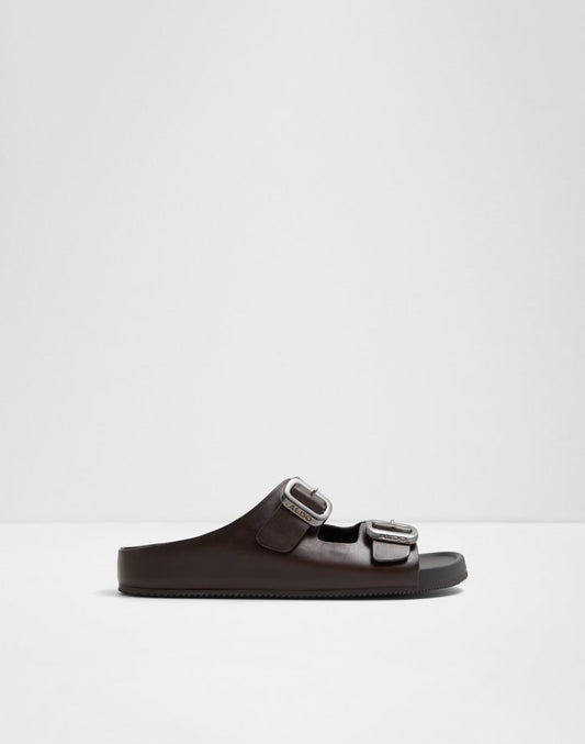 Aldo Men's Flat Sandals Kennebunk Brown