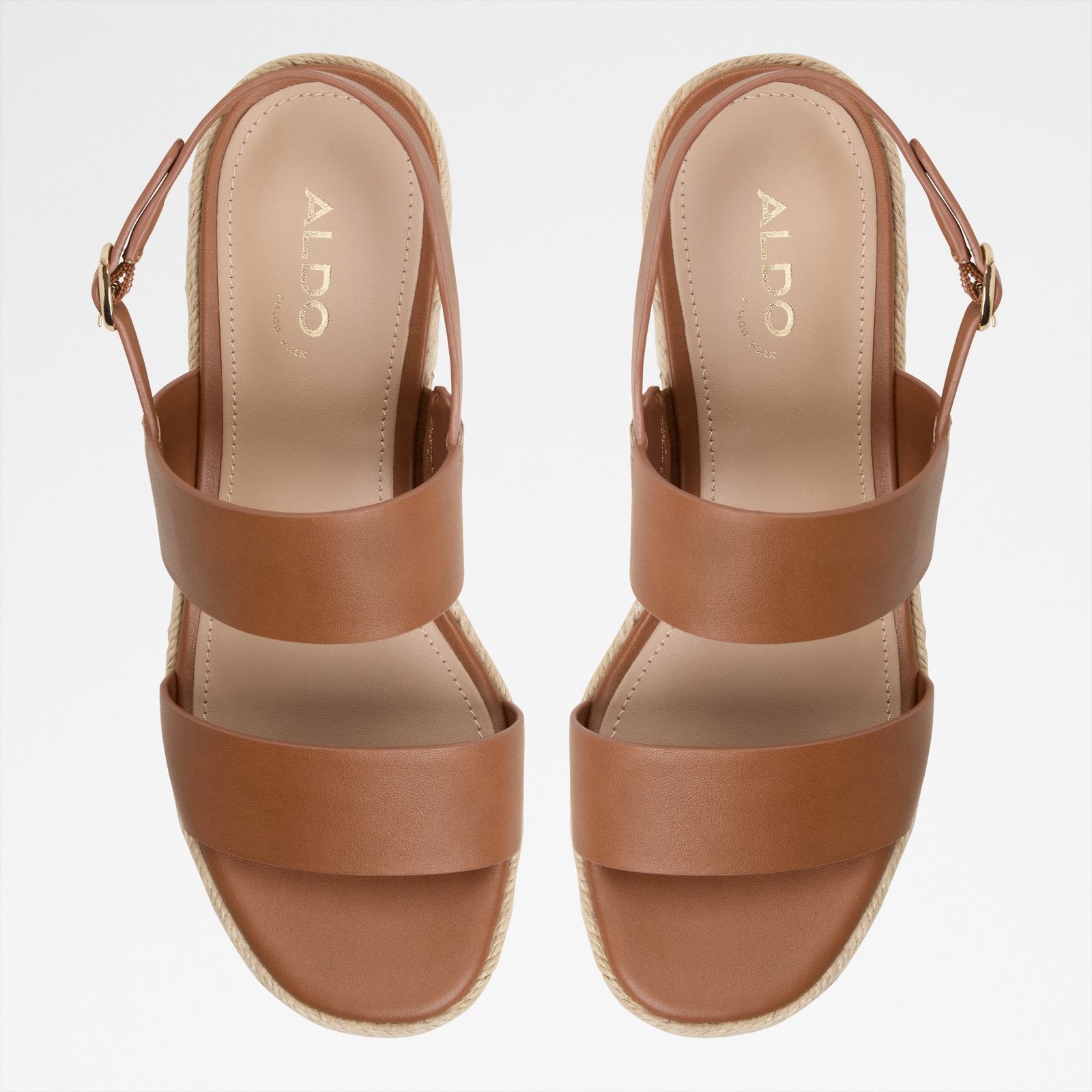 Keoni - Women's Medium Brown Wedge Sandals – ALDO Shoes UK Keoni - Women's Medium Brown Wedge Sandals – ALDO Shoes UK