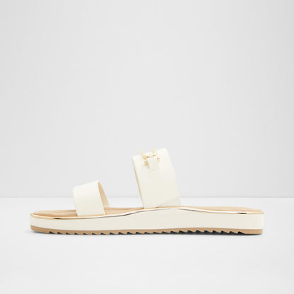 Aldo Women's Beach Sandal Lagoon White