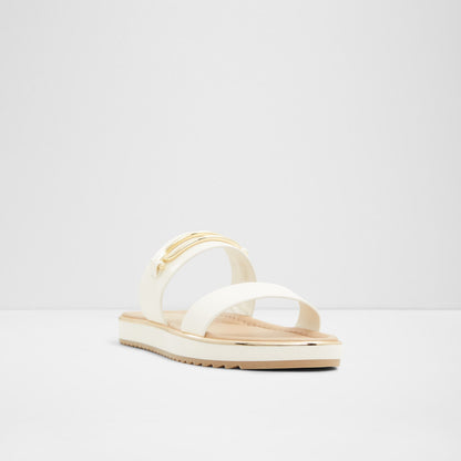 Aldo Women's Beach Sandal Lagoon White