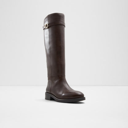 Aldo Women's Pillow Walk Comfortable Knee-High Boots Loreina Brown