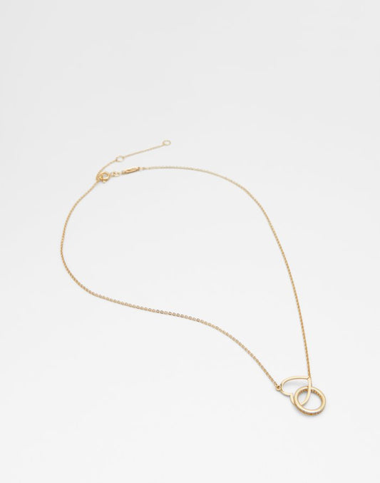 Aldo Women's Necklace Loveknot Gold