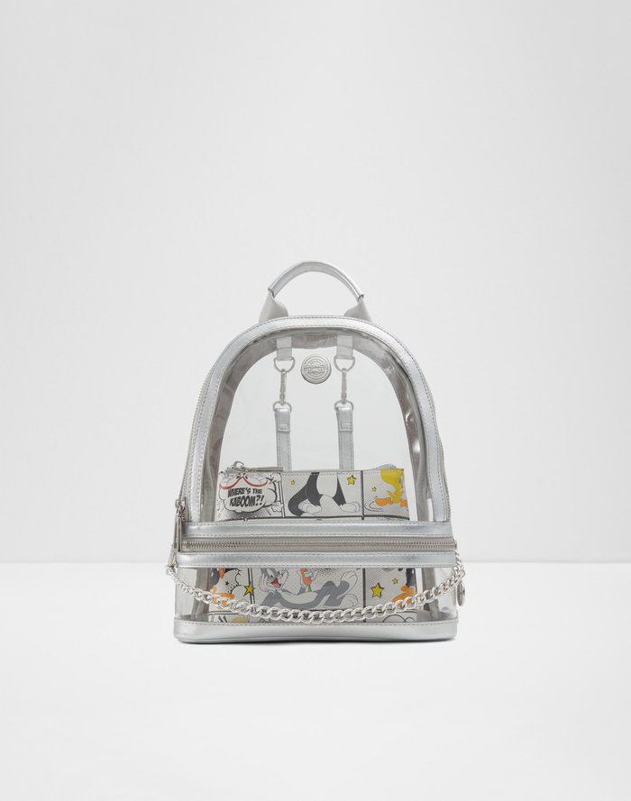 Aldo Women's Backpack Ltbackpack Silver