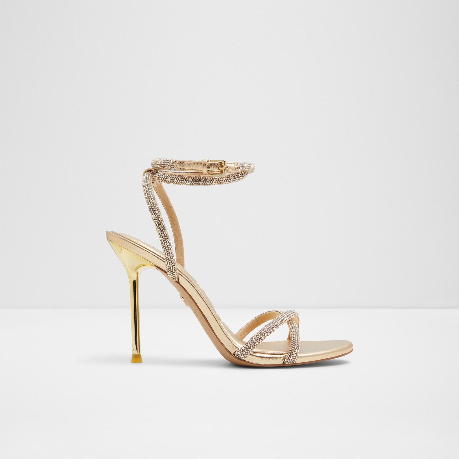 Gold sandals heels uk best sale