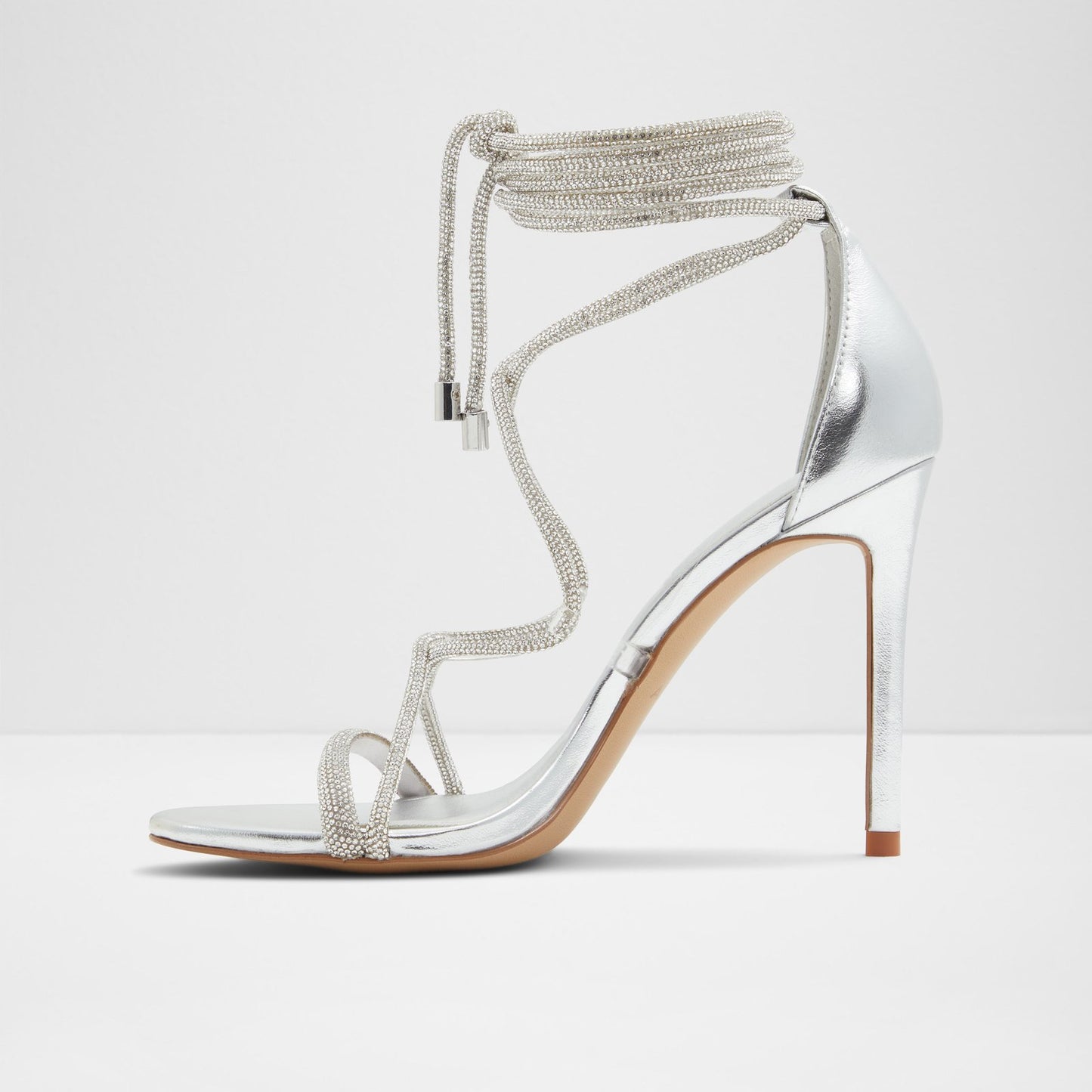 Aldo Women's Heeled Sandals Marly Silver