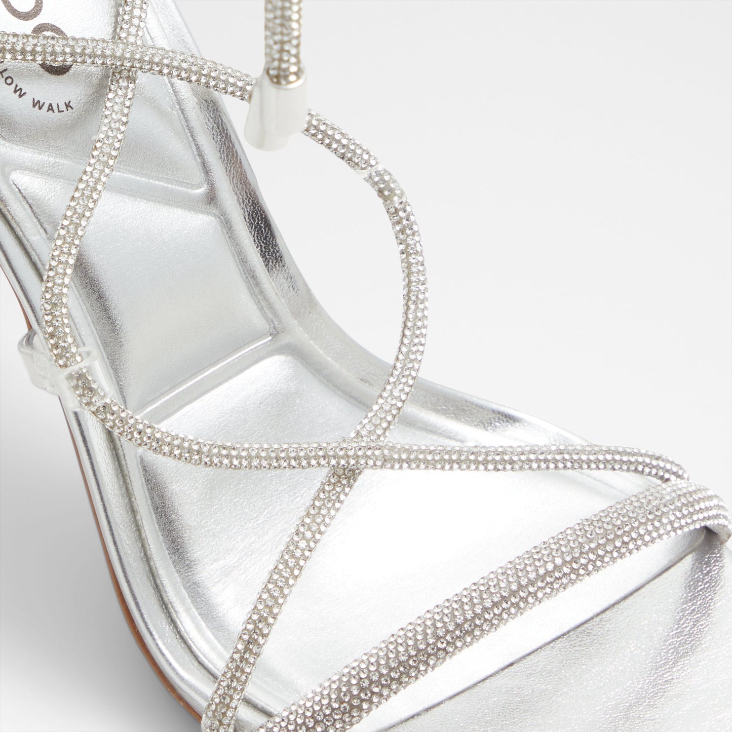 Aldo Women's Heeled Sandals Marly Silver