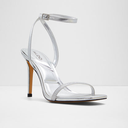 Aldo Women's Heeled Sandals Maude Silver
