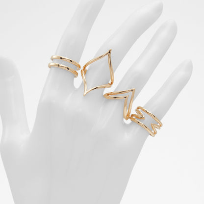 Aldo Women's Multi Pack Of Rings Mazyy Gold