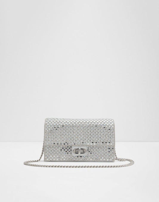 Aldo Women's Cross Body Meredith Silver