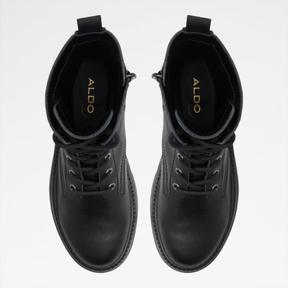 Aldo Women's Pillow Walk Comfortable Ankle Boots Moimas Black