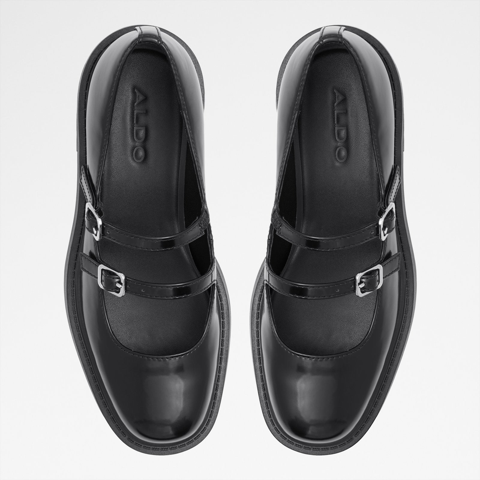 Aldo Women's Pillow Walk Comfortable Loafers Moraby Black