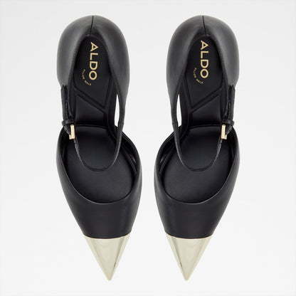 Aldo Women's Pillow Walk Comfortable Heeled Shoes Mysha Black