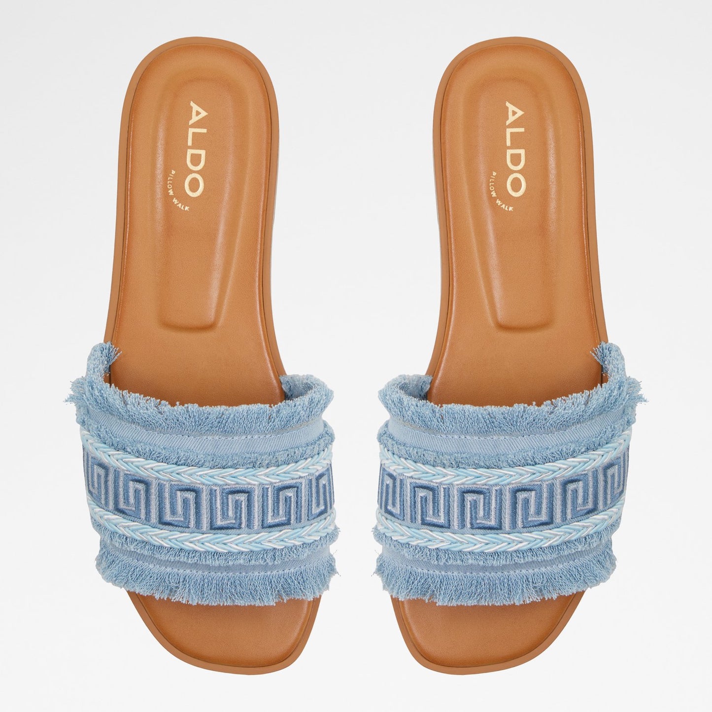 Aldo Women's Flat Sandals Nalani Blue