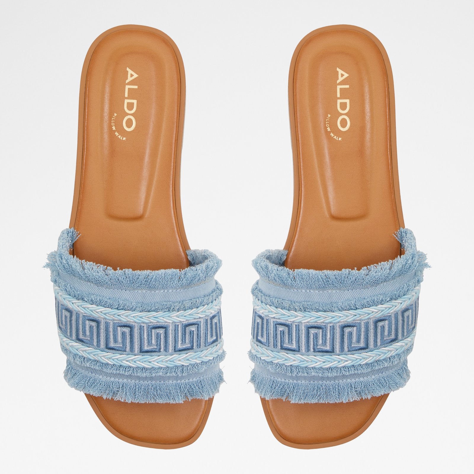 Aldo Women's Flat Sandals Nalani Blue