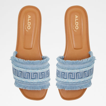 Aldo Women's Flat Sandals Nalani Blue