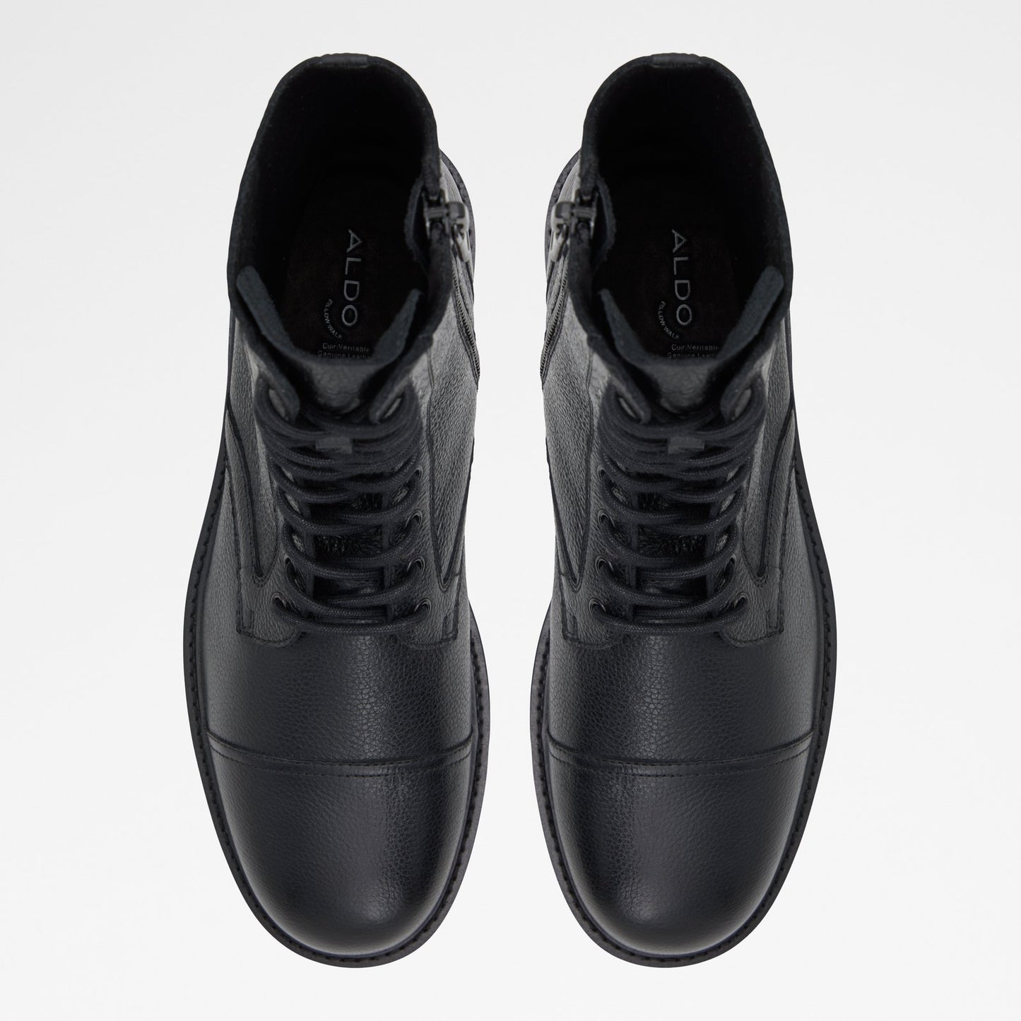 Aldo Men's Pillow Walk Comfortable Lace Up Boots Northfield Black