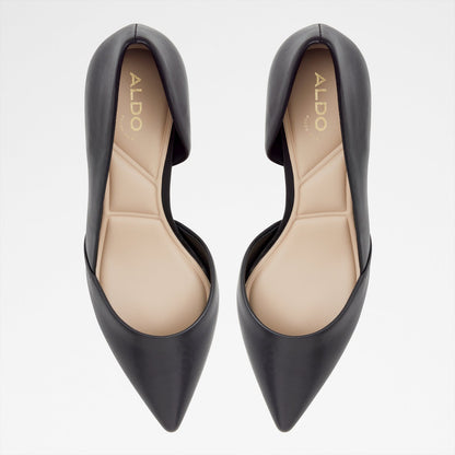 Aldo Women's Pillow Walk Comfortable Heeled Shoes Oceiwia Black