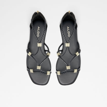Aldo Women's Flat Sandals Oceriwenflex Black