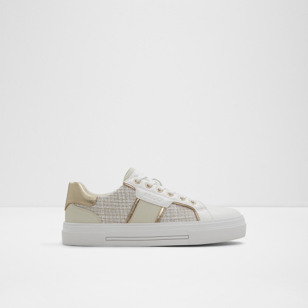 Aldo Women's Low Top Trainers Onirasean White