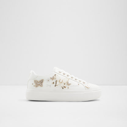 Aldo Women's Pillow Walk Comfortable Fashion Athletics Pearlwing White