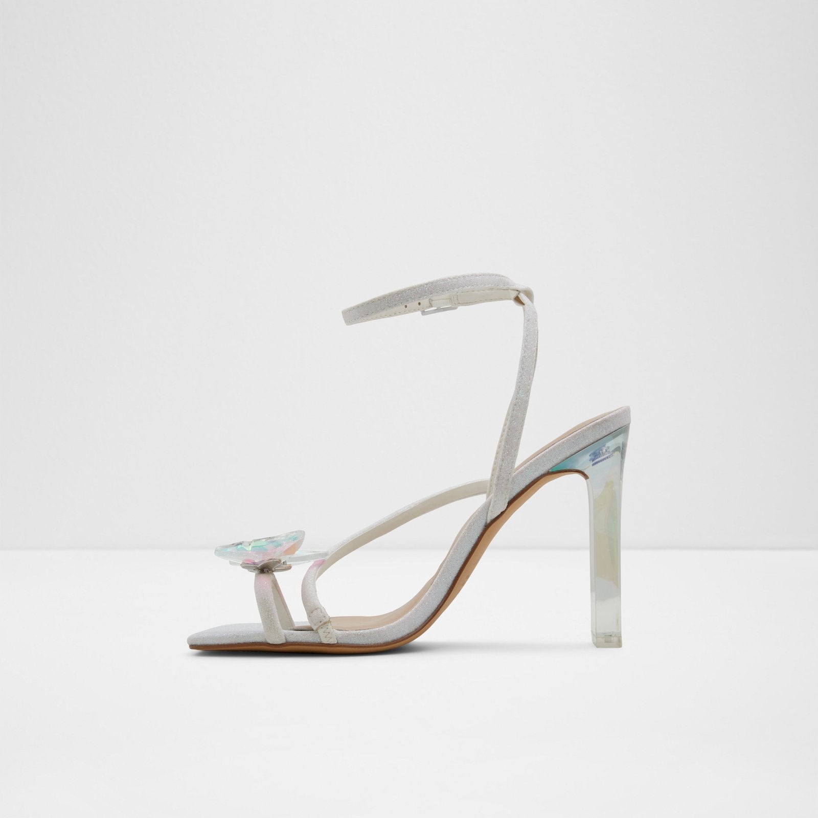 Aldo Women's Heeled Sandals Pepela White