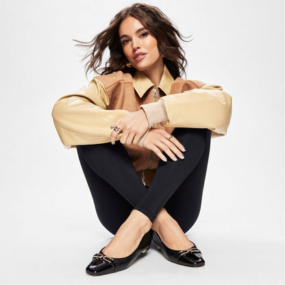 Aldo Women's Pillow Walk Comfortable Ballerina Flats Preri Black