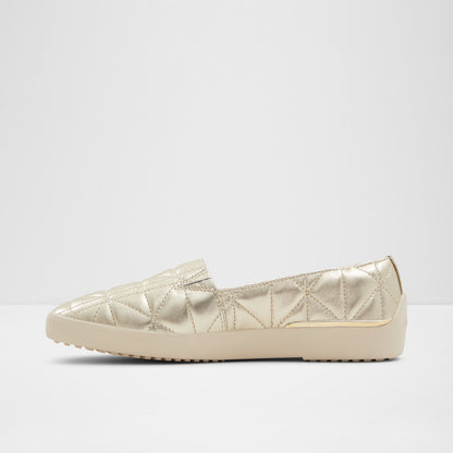 Aldo Women's Slip Ons Quilten Gold