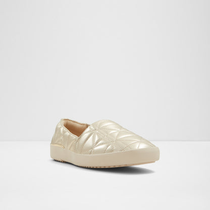 Aldo Women's Slip Ons Quilten Gold