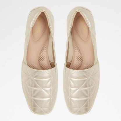 Aldo Women's Slip Ons Quilten Gold