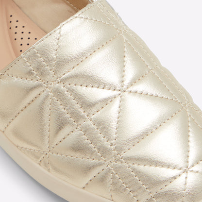 Aldo Women's Slip Ons Quilten Gold