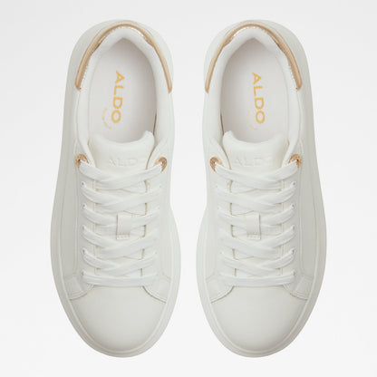 Aldo Women's Pillow Walk Comfortable Trainers Reia White