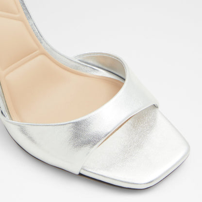 Aldo Women's Heels Sake Silver