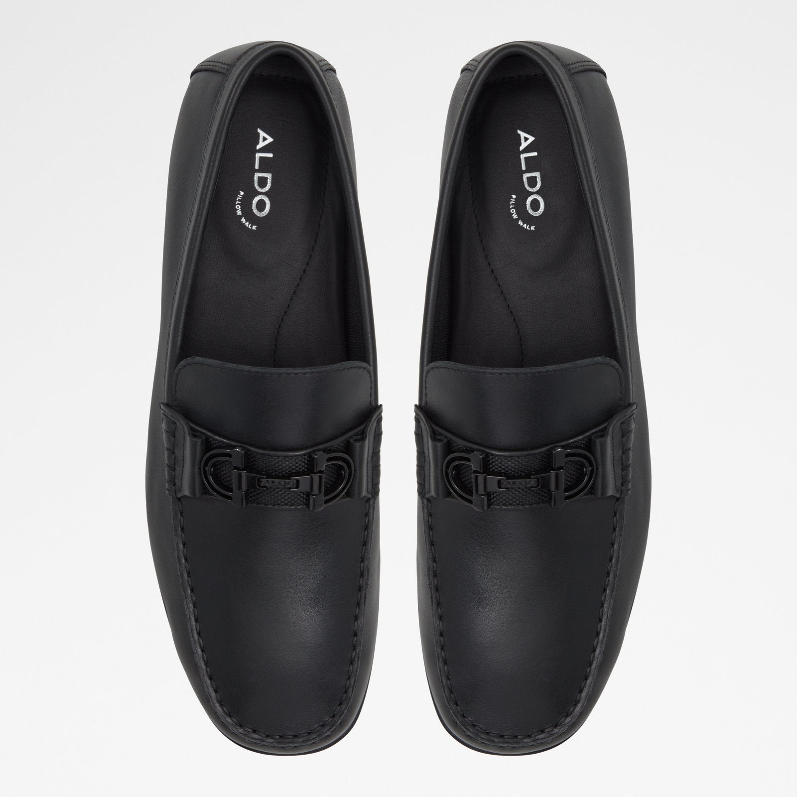 Aldo Men's Slip Ons Scuderiia Black