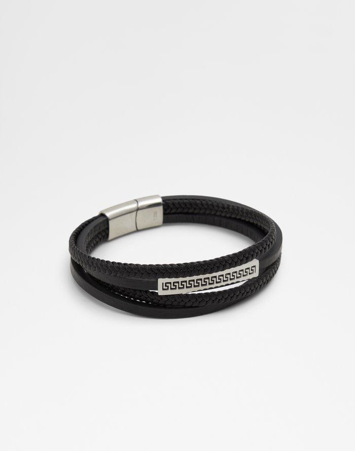 Aldo Men's Bracelet Seamus Black