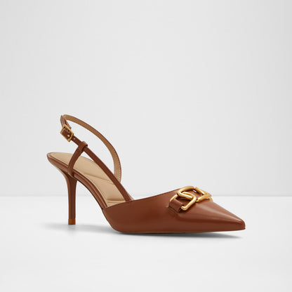 Aldo Women's Pillow Walk Comfortable Heeled Shoes Shirly Brown