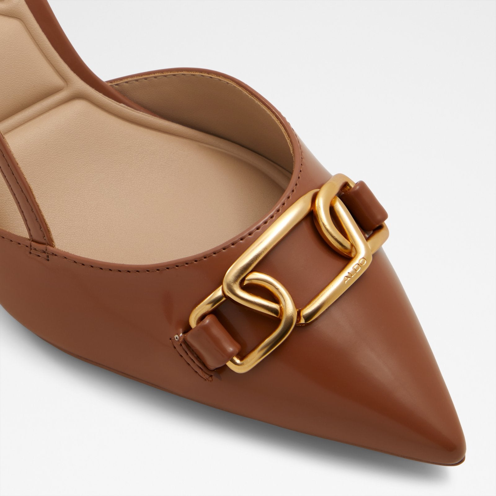 Aldo Women's Pillow Walk Comfortable Heeled Shoes Shirly Brown