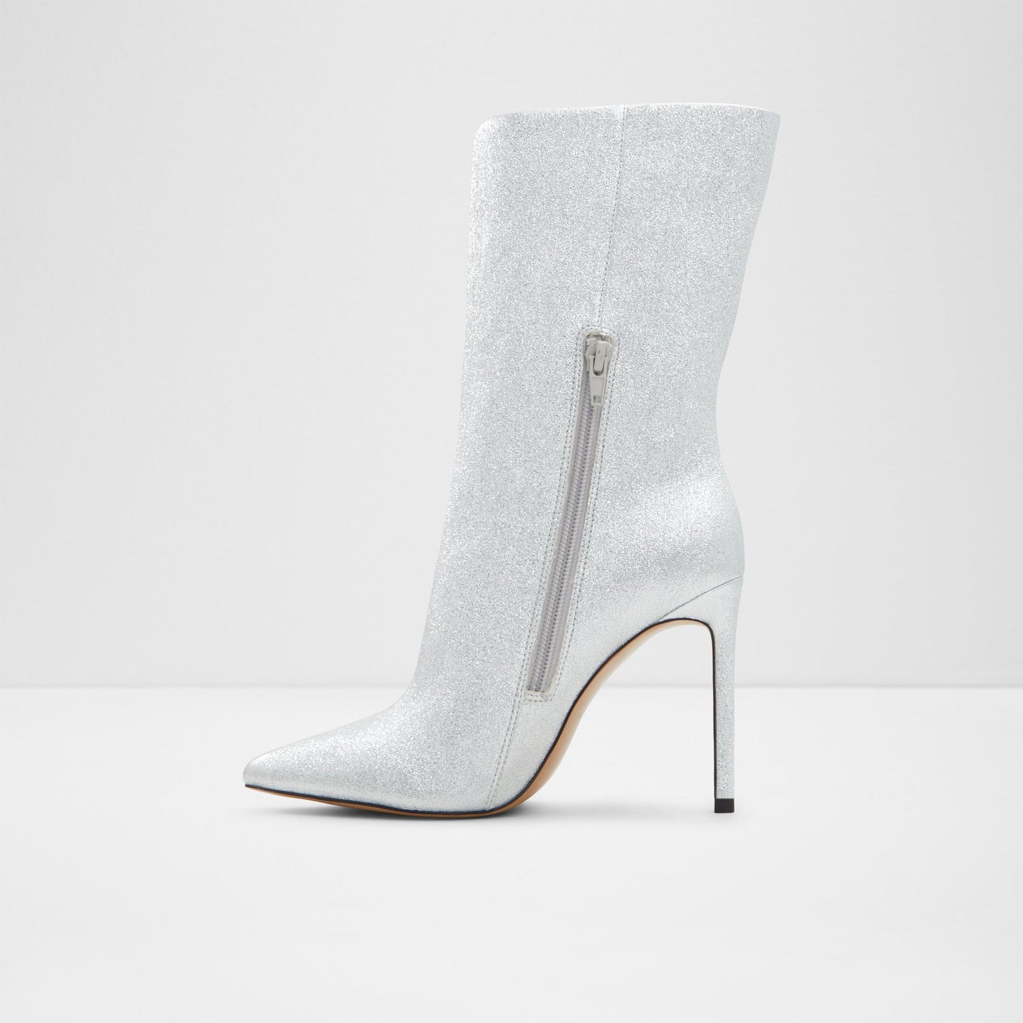 Aldo Women's Pillow Walk Comfortable Heeled Boots Silva Silver