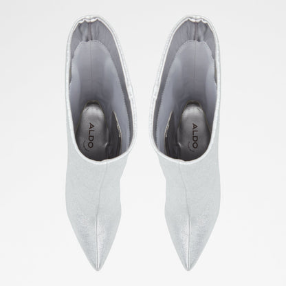 Aldo Women's Pillow Walk Comfortable Heeled Boots Silva Silver