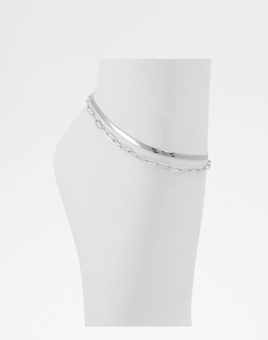 Aldo Women's Anklet Soophy Silver