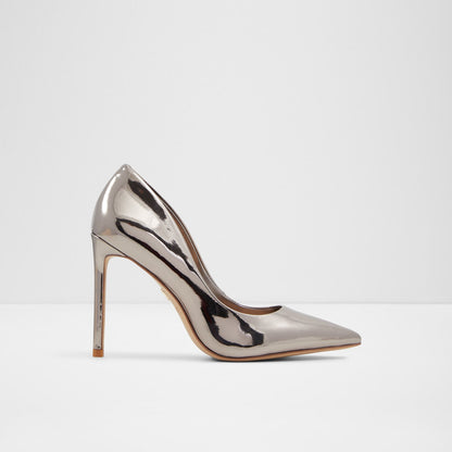 Court Shoes Grey High Heels Uk Ripley Grey Satin Peep Toe