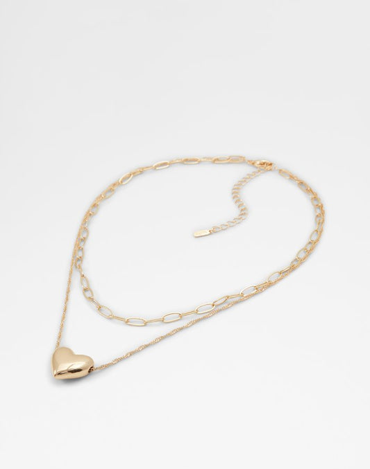 Aldo Women's Layered Necklace Takemyheart Gold