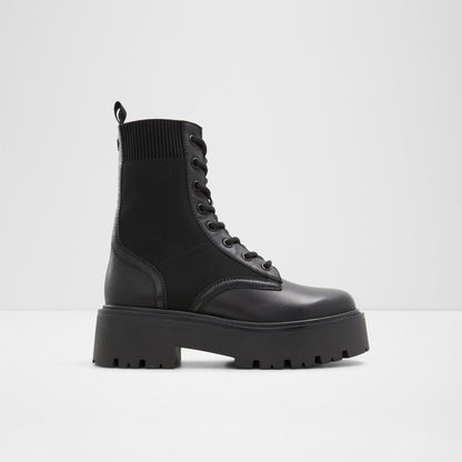 Aldo Women's Pillow Walk Comfortable Ankle Boots Talaleryknit Black