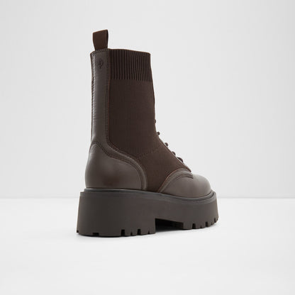 Aldo Women's Pillow Walk Comfortable Ankle Boots Talaleryknit Brown