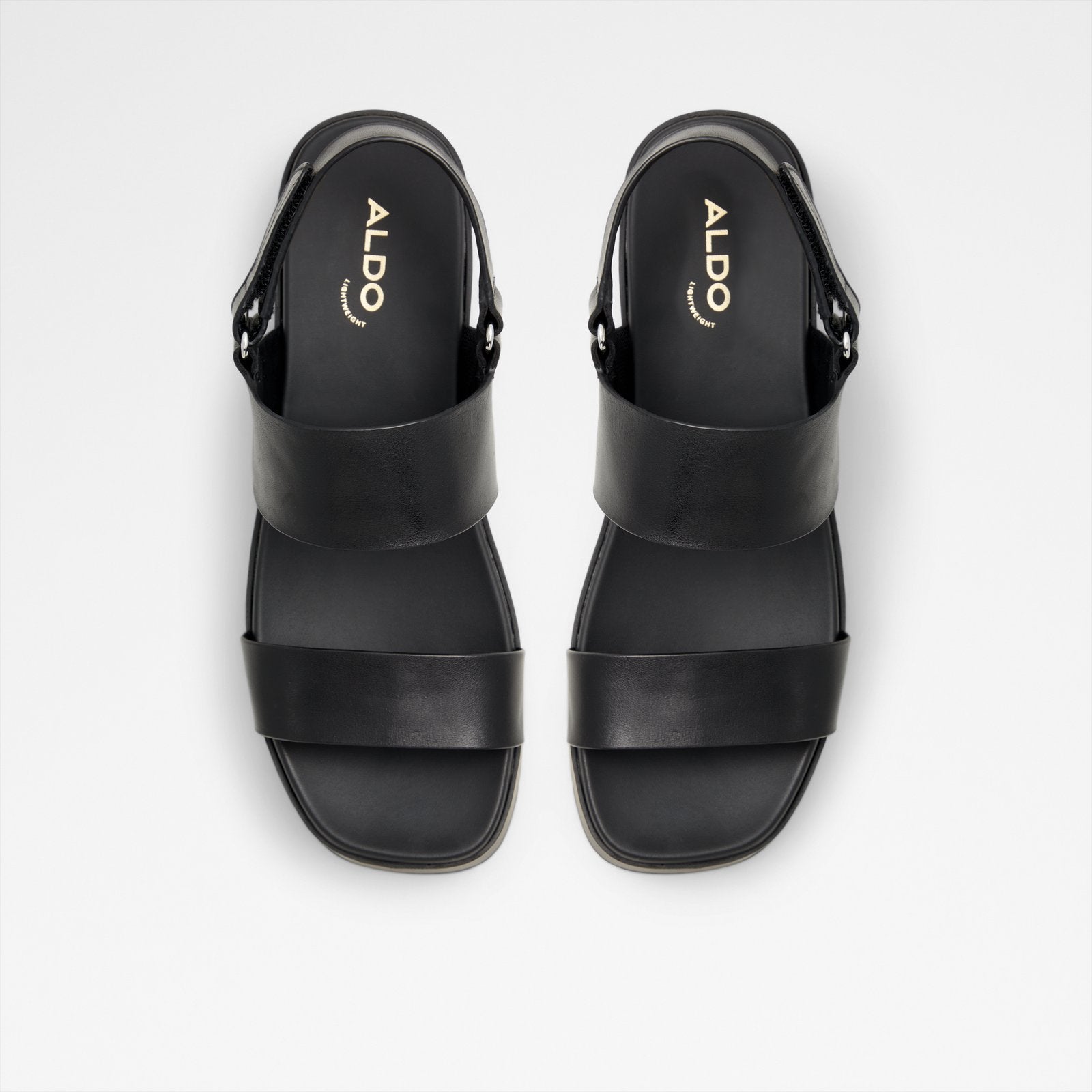 Thila - Women's Black Wedge Sandals – ALDO Shoes UK