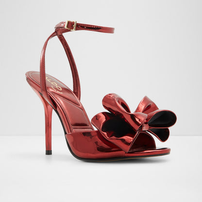 Aldo Women's Pillow Walk Comfortable Heeled Sandals Tinsletta-se Red