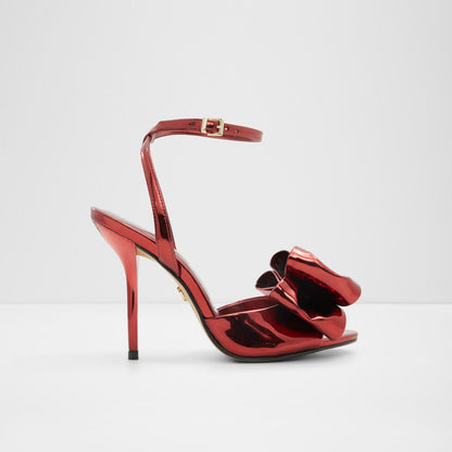 Aldo Women's Pillow Walk Comfortable Heeled Sandals Tinsletta-se Red