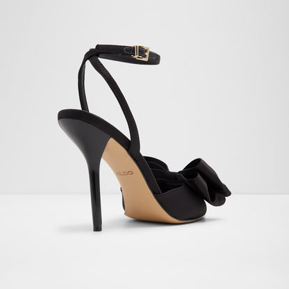Aldo Women's Pillow Walk Comfortable Heeled Sandals Tinsletta Black