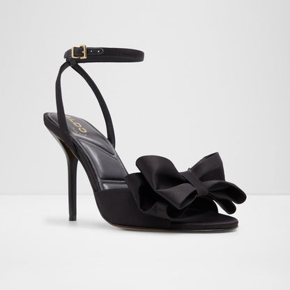 Aldo Women's Pillow Walk Comfortable Heeled Sandals Tinsletta Black
