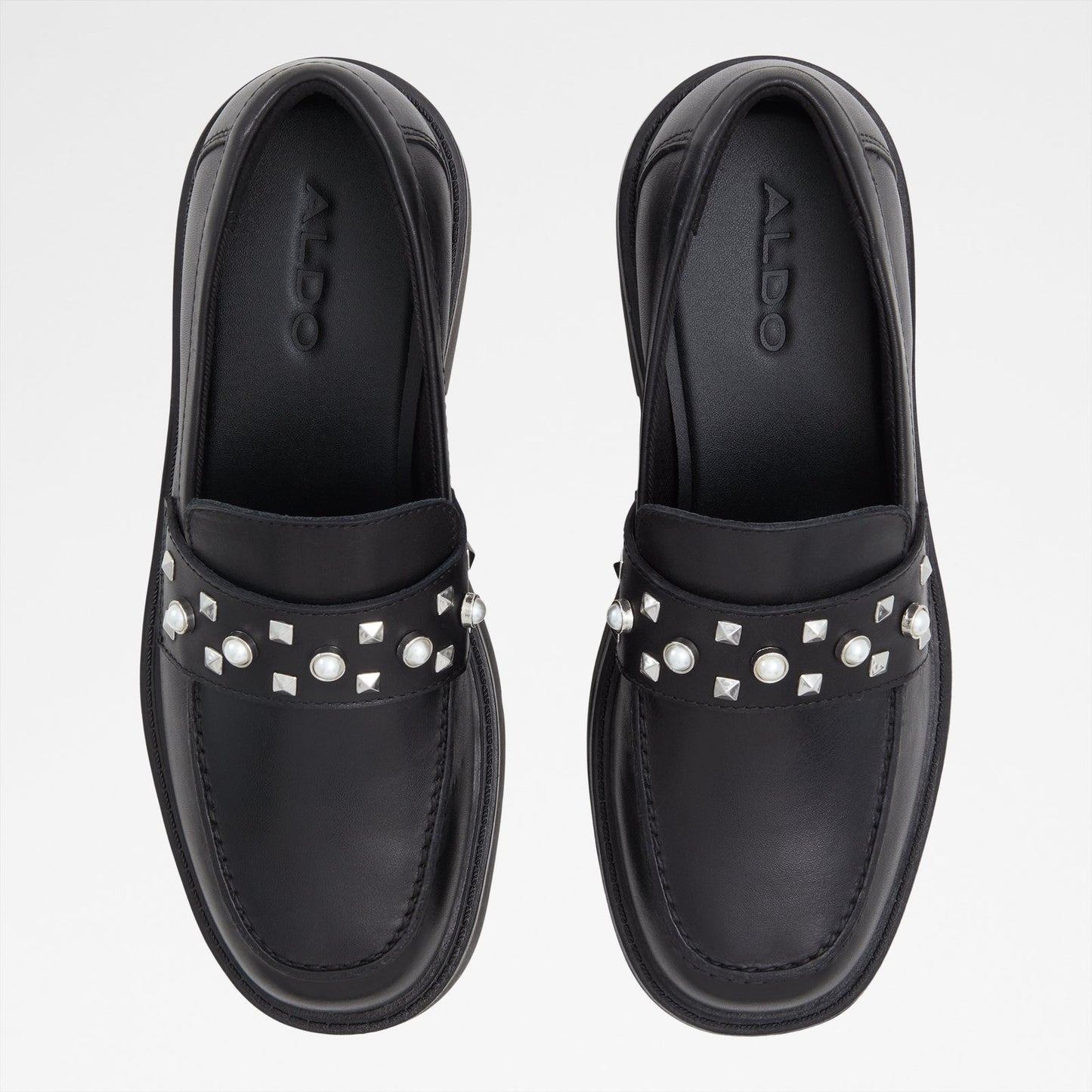 Aldo Women's Pillow Walk Comfortable Loafers Verima Black