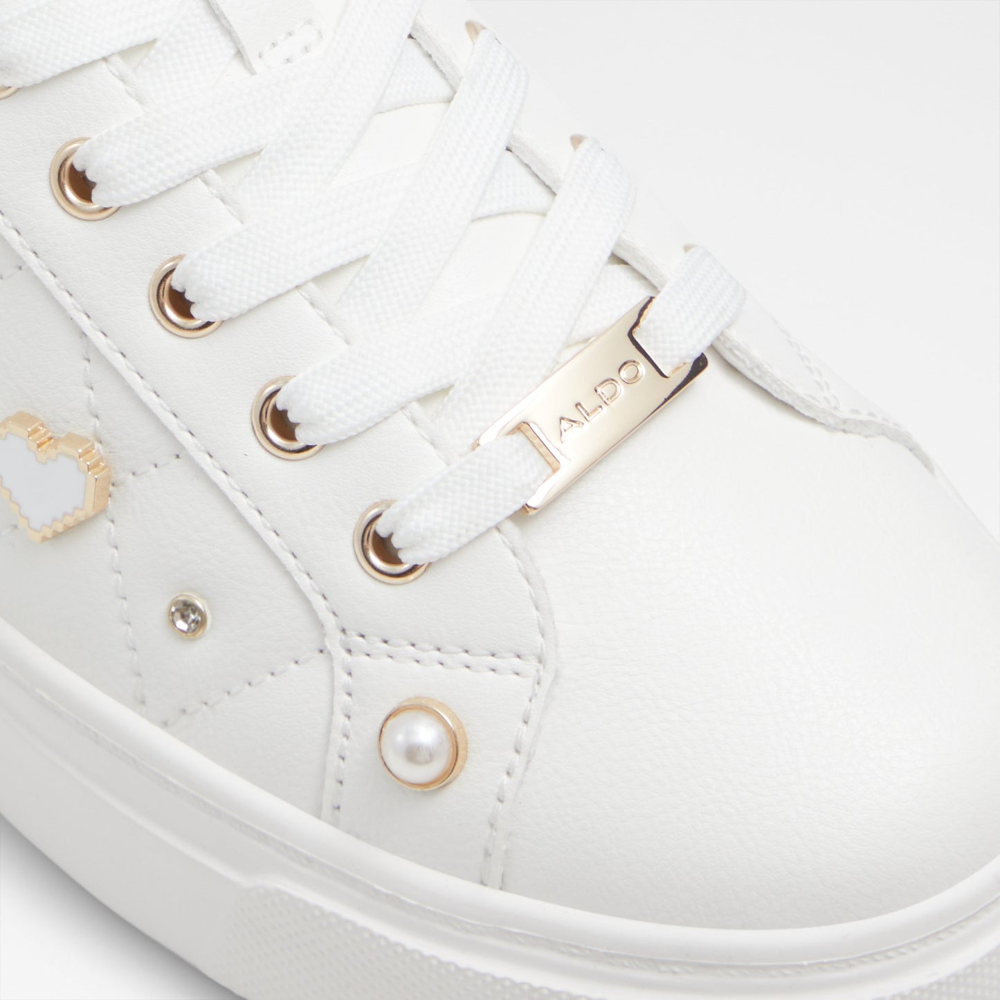 Aldo Women's Fashion Athletics Visuetti White